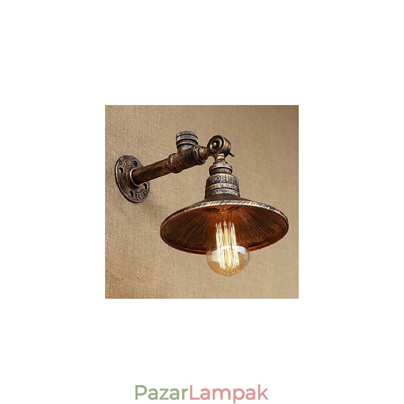 Rusztikus páholyfestési funkció környezeti fényű falilámpákhoz