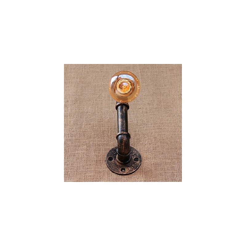 Nosztalgia Simple Water Pipe Dekoratív kis fali lámpa fali lámpa