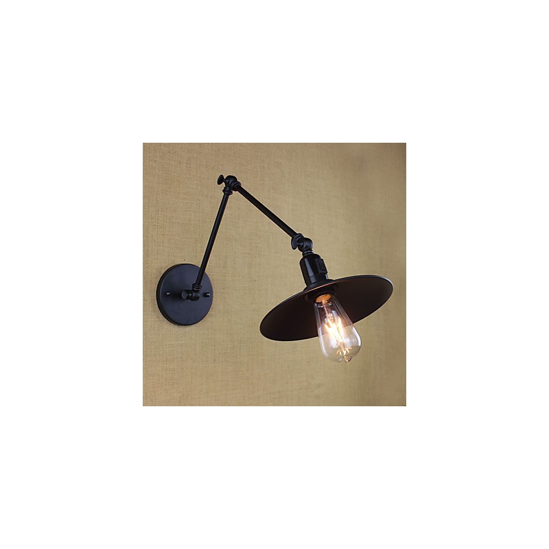 Rusztikus páholyfestés mini stílusú lengőkaros alsólámpa fali lámpákhoz