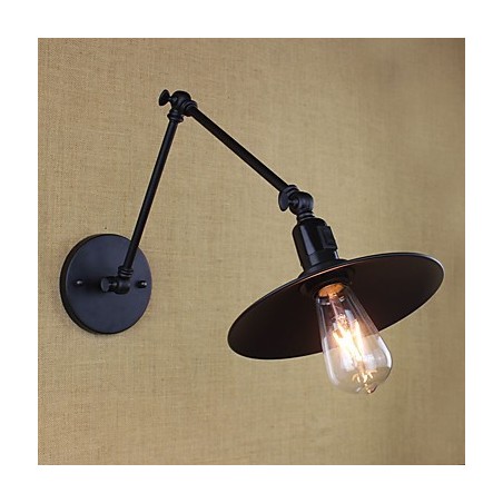 Rusztikus páholyfestés mini stílusú lengőkaros alsólámpa fali lámpákhoz