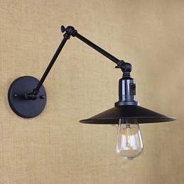 Rusztikus páholyfestés mini stílusú lengőkaros alsólámpa fali lámpákhoz