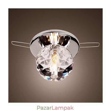 Modern, modern kristály mini stílusú krómozott fém süllyesztett tartó Modern, modern kristály mini stílusú krómozott fém süllyesztett tartó