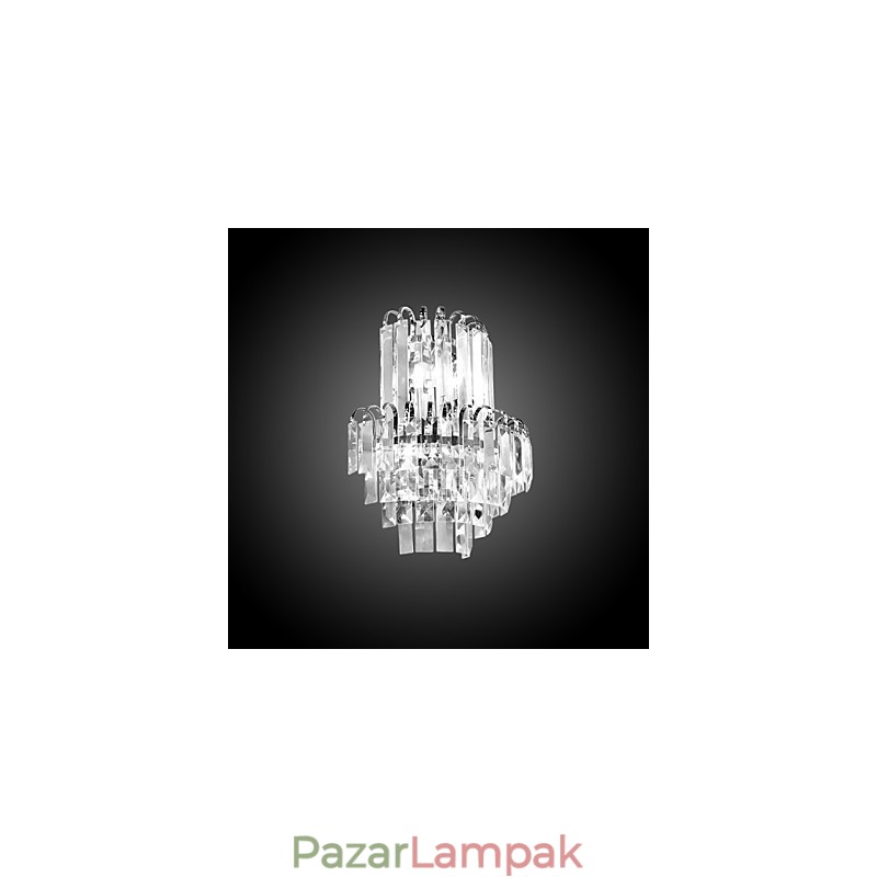 Kristály modern kortárs üveg falikarok