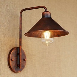 American Country Retro Iron Dekoratív Kreatív Személyiség Kávézó Étterem Világítás