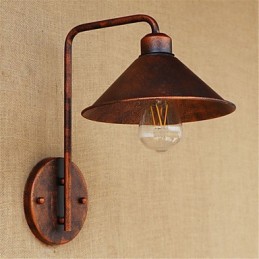 American Country Retro Iron Dekoratív Kreatív Személyiség Kávézó Étterem Világítás