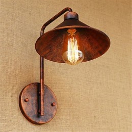American Country Retro Iron Dekoratív Kreatív Személyiség Kávézó Étterem Világítás
