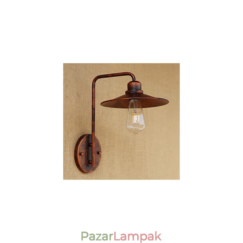 Modern, kortárs rusztikus páholyfestés mini stílusú alsólámpás falilámpákhoz