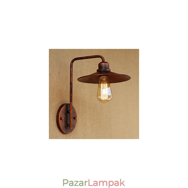 Modern, kortárs rusztikus páholyfestés mini stílusú alsólámpás falilámpákhoz