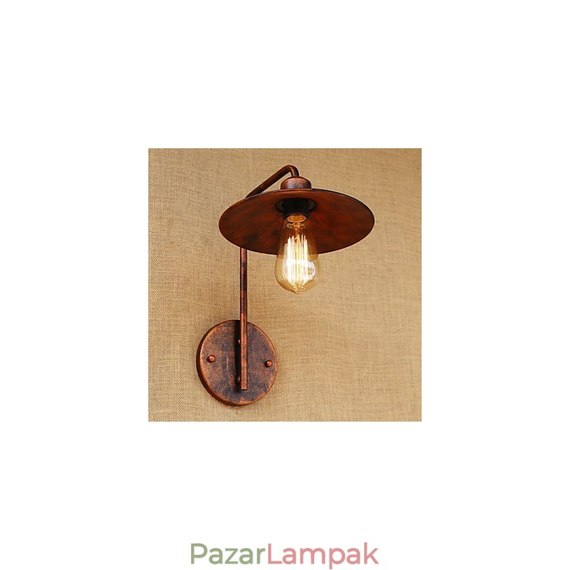 Modern, kortárs rusztikus páholyfestés mini stílusú alsólámpás falilámpákhoz