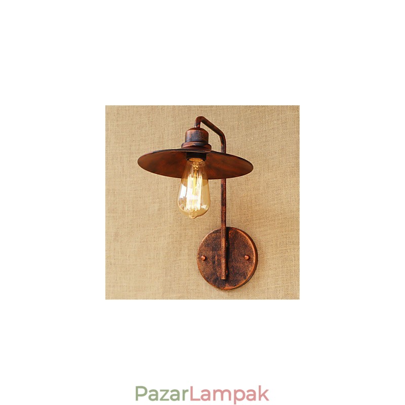 Modern, kortárs rusztikus páholyfestés mini stílusú alsólámpás falilámpákhoz