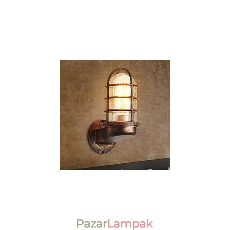 Nappali Kávézó Ruhabolt Bár Erkély Retro fali lámpa