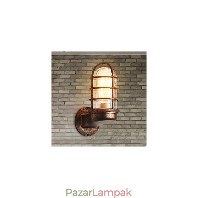 Nappali Kávézó Ruhabolt Bár Erkély Retro fali lámpa