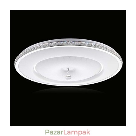 Flush Mount Crystal Modern Kortárs Metal Metal Flush Mount Crystal Modern Kortárs Metal Metal