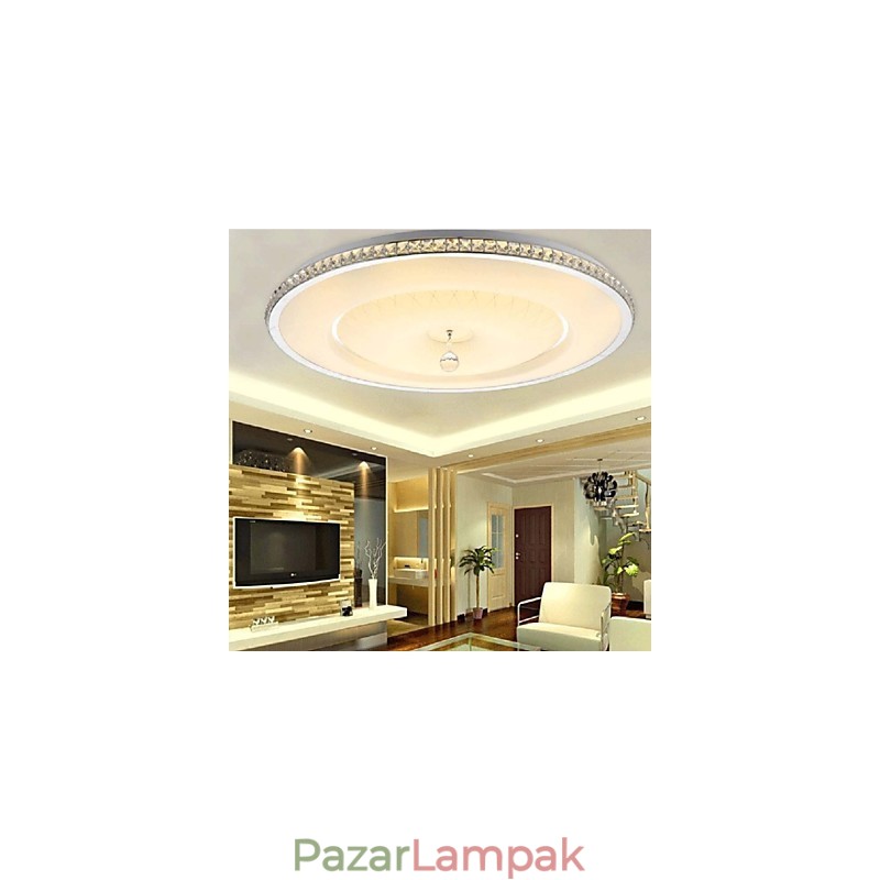 Flush Mount Crystal Modern Kortárs Metal Metal