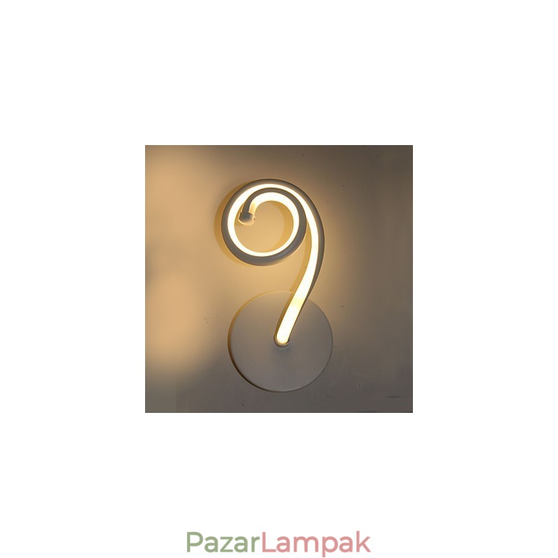 Egyszerű modern lámpa Éjjeli lámpa Fali lámpa Alumínium folyosó Erkély világítás