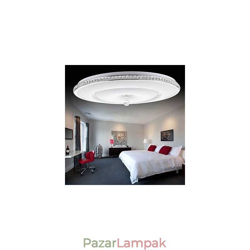 Flush Mount Crystal Modern Kortárs Metal Metal