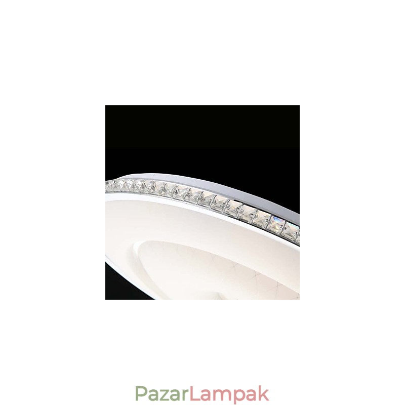 Flush Mount Crystal Modern Kortárs Metal Metal