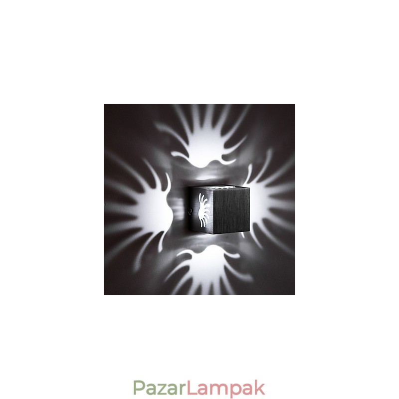 Modern könnyű alumínium süllyesztett fali lámpa díszíti a fali lámpákat