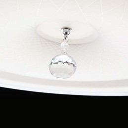 Flush Mount Crystal Modern Kortárs Metal Metal