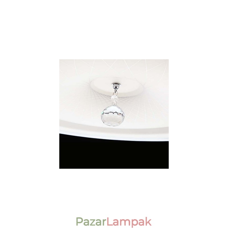Flush Mount Crystal Modern Kortárs Metal Metal