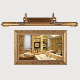 Tükör lámpa integrált modern kortárs hagyományos klasszikus rusztikus Lodge vintage antik sárgaréz