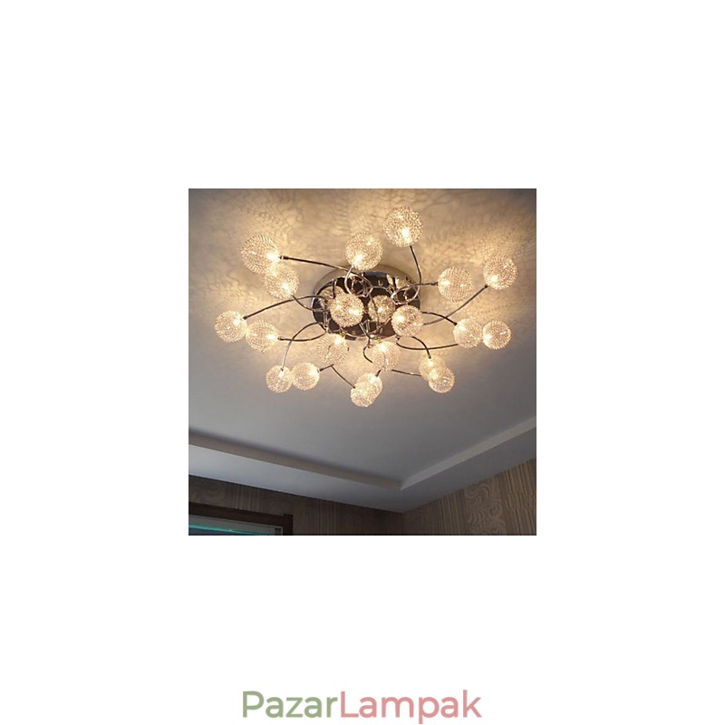 Egyszerű kör alakú mennyezeti lámpák Vas lámpa világítás