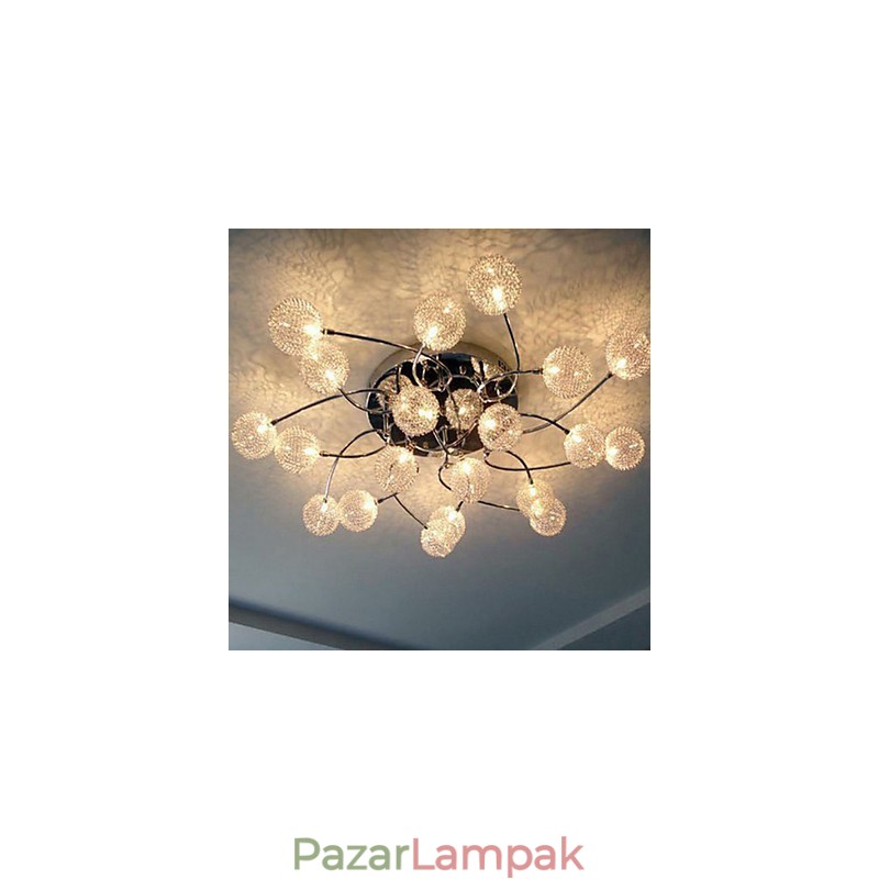 Egyszerű kör alakú mennyezeti lámpák Vas lámpa világítás