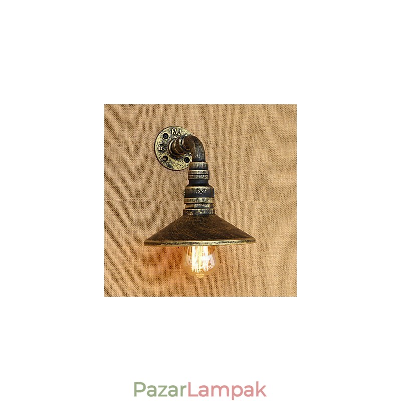 Rusztikus Lodge Country Retro Painting Feature Mini stílusú Ambient Light falilámpákhoz