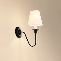 Rustic Lodge Black Oxide Finish funkció a szem védelmére Ambient Light fali lámpák fali lámpa