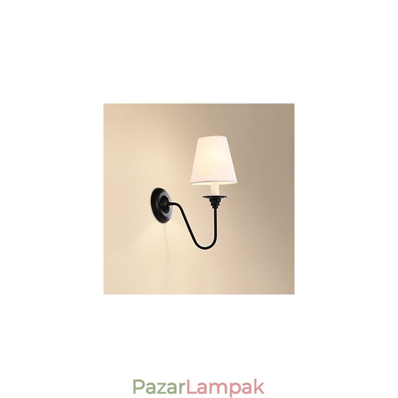Rustic Lodge Black Oxide Finish funkció a szem védelmére Ambient Light fali lámpák fali lámpa