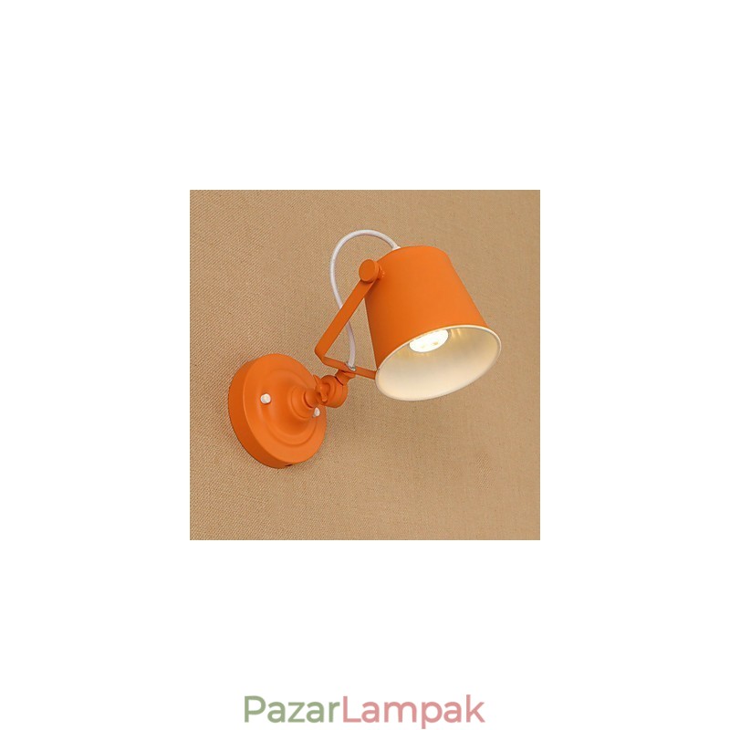 Festett acél fali lámpa néma fekete amerikai kávé dekoráció Retro fali lámpa fénykard lámpa a falon