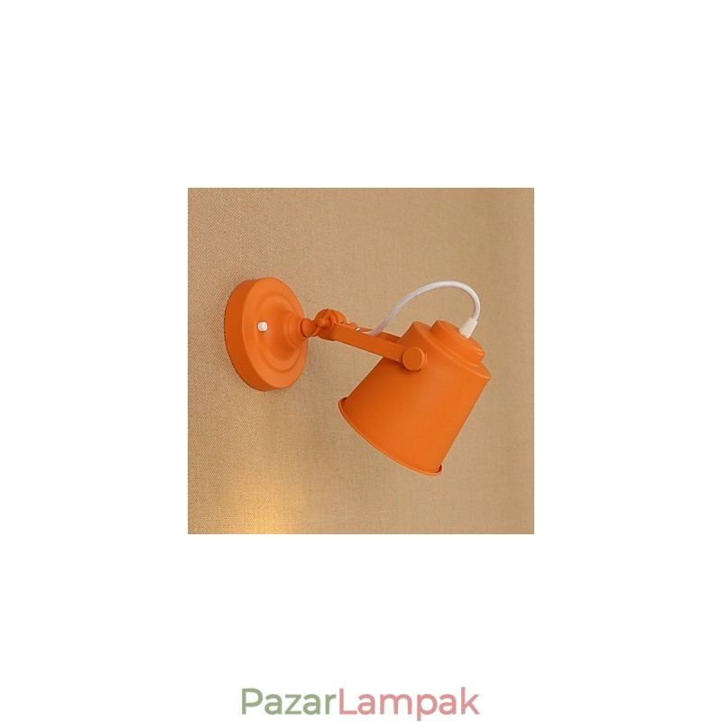 Festett acél fali lámpa néma fekete amerikai kávé dekoráció Retro fali lámpa fénykard lámpa a falon