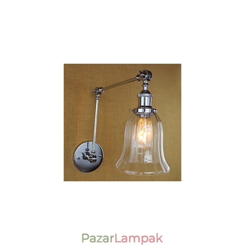 Country Retro galvanizált funkció a mini stílusú szemvédelemhez, környezeti fény, lengőkaros lámpafal