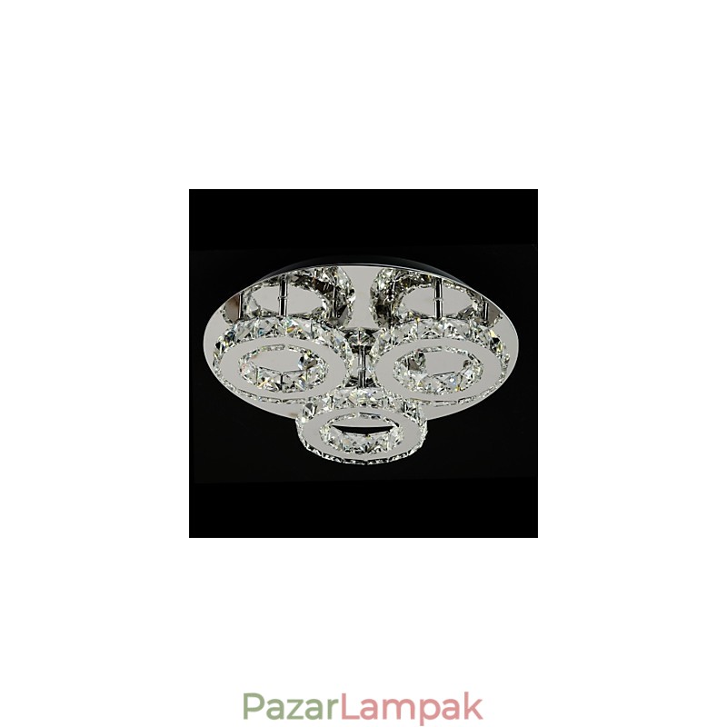 Modern, modern króm fém süllyesztett tartó