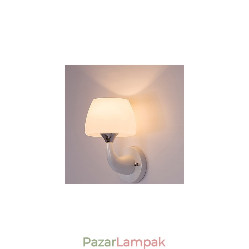 Fémes modern kortárs süllyesztett és mennyezeti hugger lámpa, fali lámpa fali lámpa