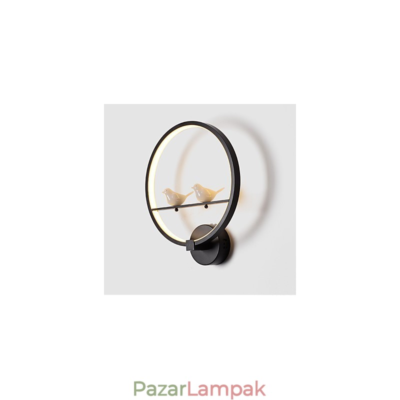 A hálószoba fali lámpa éjjeli lámpa és a modern minimalista körlépcsős folyosó fali lámpa kreatív személyisége
