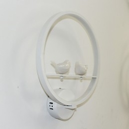 A hálószoba fali lámpa éjjeli lámpa és a modern minimalista körlépcsős folyosó fali lámpa kreatív személyisége