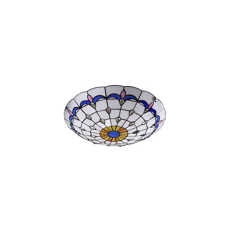 Gyermek mediterrán meleg kupola lámpa 50 cm átmérőjű