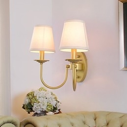 Rustic Lodge Simple Vintage Painting Feature Ambient Light falilámpák fali lámpa