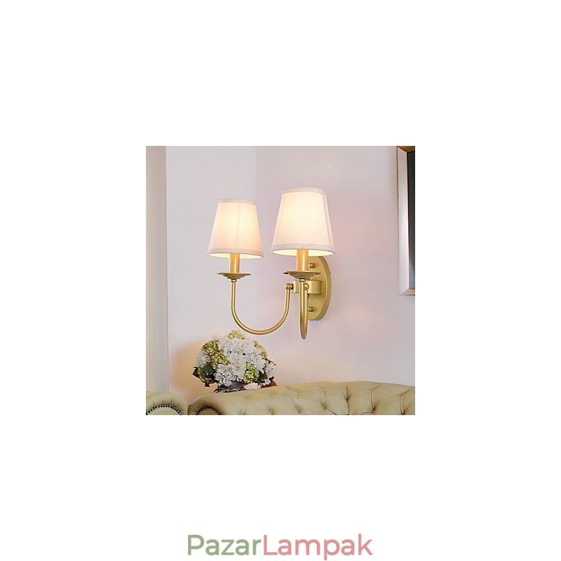 Rustic Lodge Simple Vintage Painting Feature Ambient Light falilámpák fali lámpa