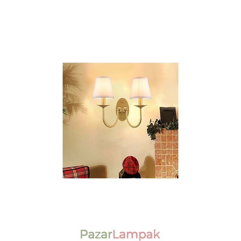 Rustic Lodge Simple Vintage Painting Feature Ambient Light falilámpák fali lámpa
