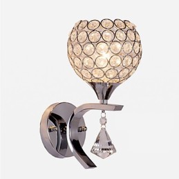 Max Crystal Modern modern galvanizált funkció a Crystal Ambient Light falikar falilámpákhoz