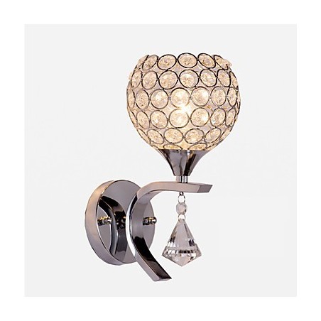 Max Crystal Modern modern galvanizált funkció a Crystal Ambient Light falikar falilámpákhoz