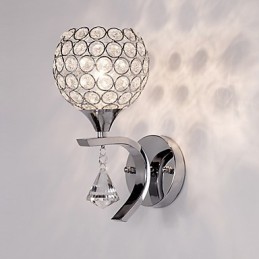 Max Crystal Modern modern galvanizált funkció a Crystal Ambient Light falikar falilámpákhoz