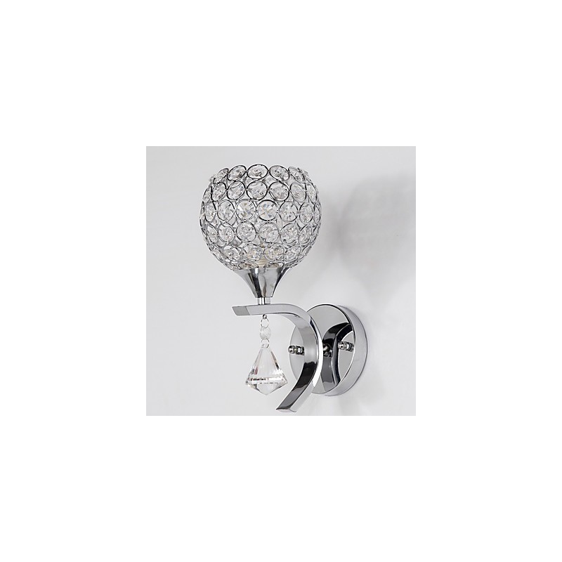 Max Crystal Modern modern galvanizált funkció a Crystal Ambient Light falikar falilámpákhoz