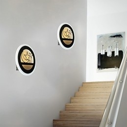 Modern minimalista fali lámpa bejárati lépcsőlámpa Creative Hotel La Terrazza projektlámpák