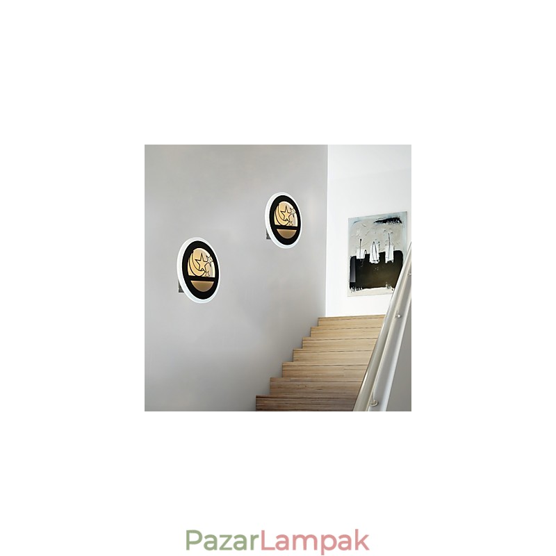 Modern minimalista fali lámpa bejárati lépcsőlámpa Creative Hotel La Terrazza projektlámpák