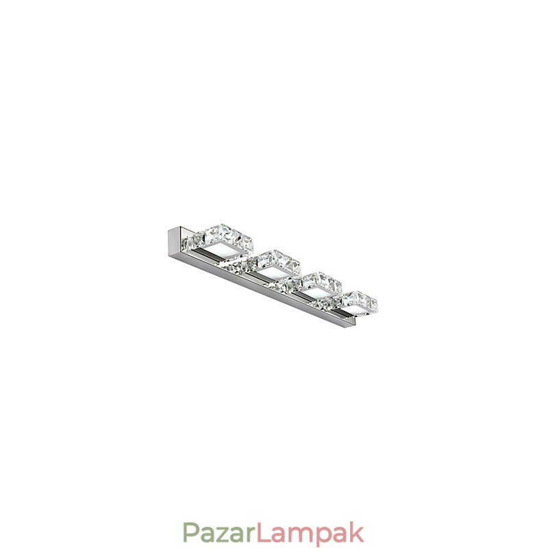 Fürdőszoba Hiússág Light Crystal Make Up Mirror Light 4 lámpa Fürdőszoba hálószoba világítás
