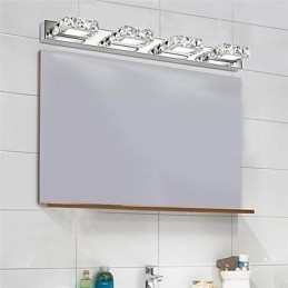 Fürdőszoba Hiússág Light Crystal Make Up Mirror Light 4 lámpa Fürdőszoba hálószoba világítás