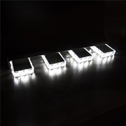 Fürdőszoba Hiússág Light Crystal Make Up Mirror Light 4 lámpa Fürdőszoba hálószoba világítás